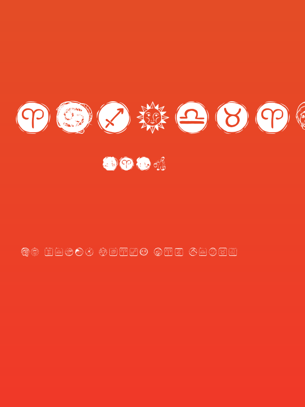 AstroDingbats Poster