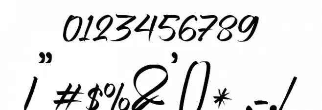 AstroJackFreePersonalUse-Script Font OTHER CHARS