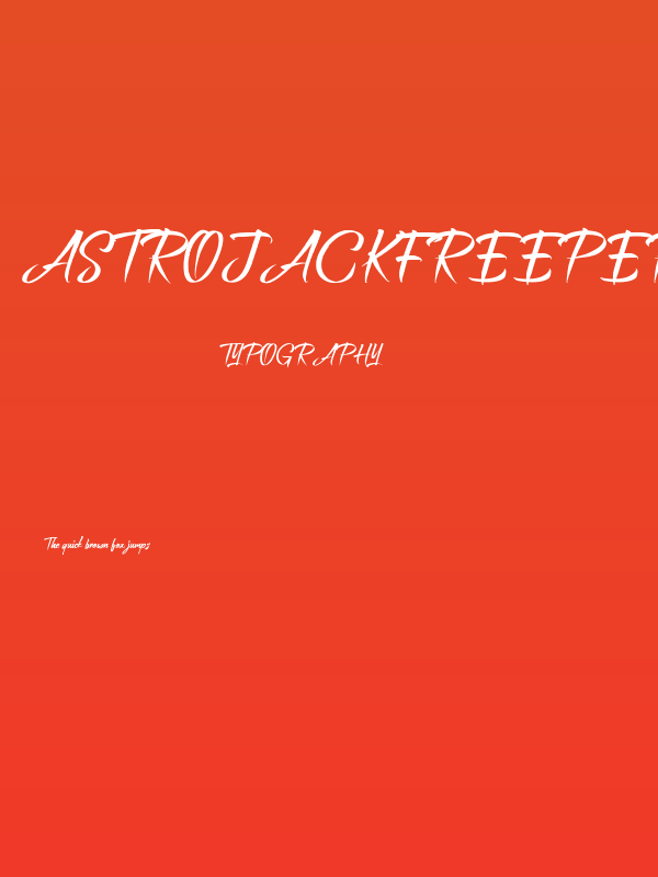 AstroJackFreePersonalUse-Script Poster