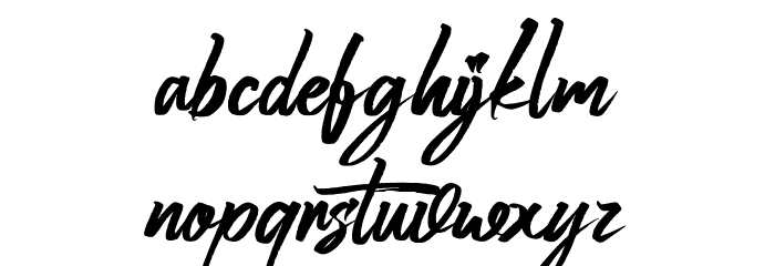 AstroJackFreePersonalUse-Script Font LOWERCASE