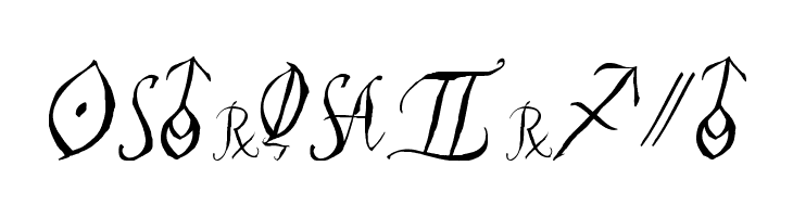AstroScript Font