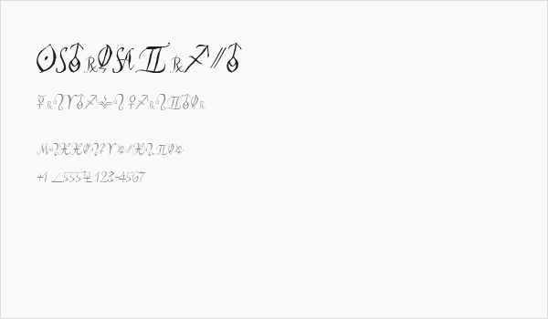 AstroScript Business Card