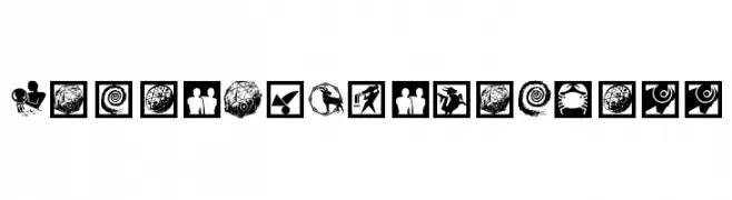 AstroSymbolsThree  Descarca Fonturi Gratis