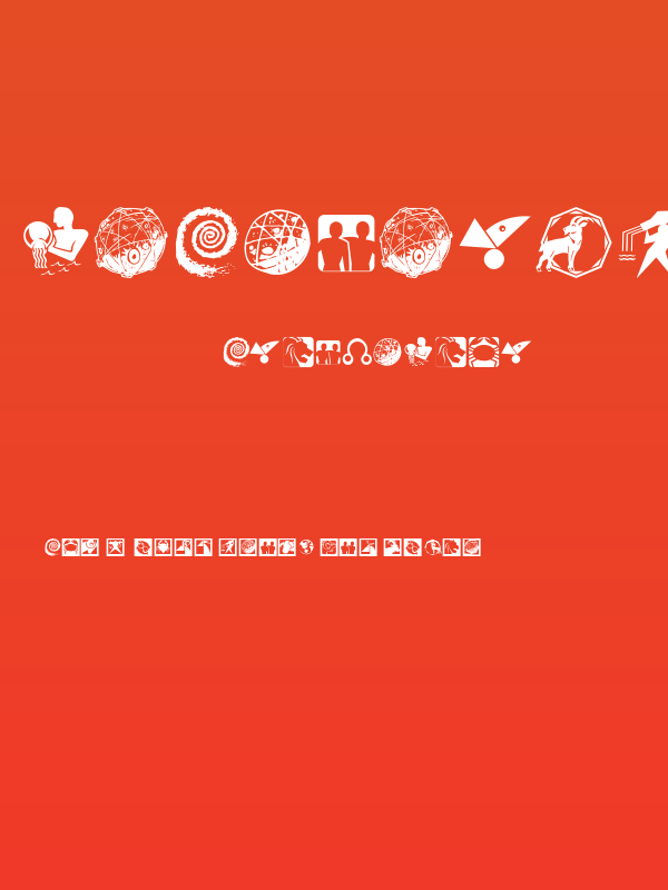 AstroSymbolsThree Poster