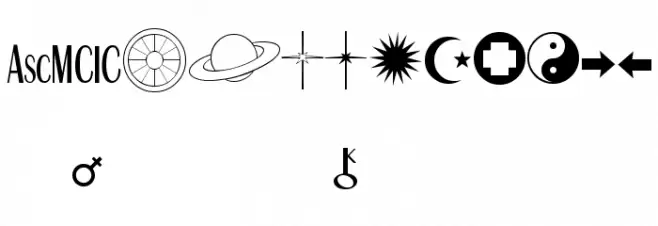 Astro Font LOWERCASE