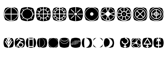 AstrobatsInvers Font OTHER CHARS