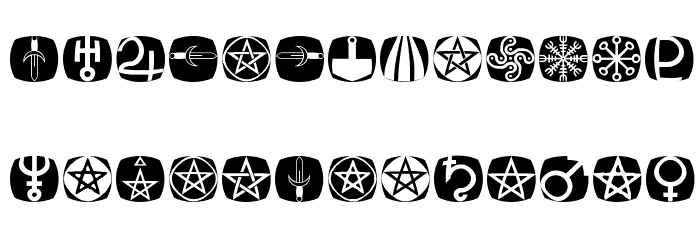 AstrobatsInvers Font LOWERCASE