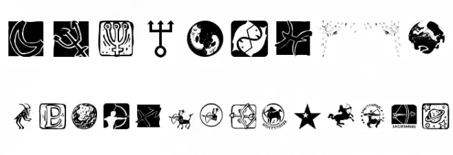 AstrobatsTwo Font OTHER CHARS