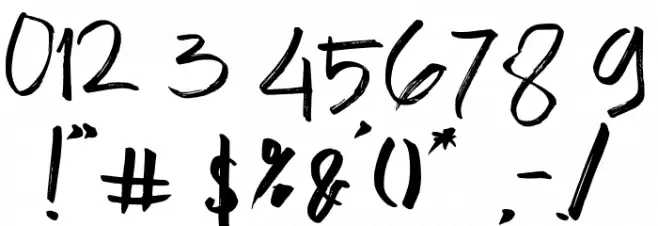 Astrokids Font OTHER CHARS