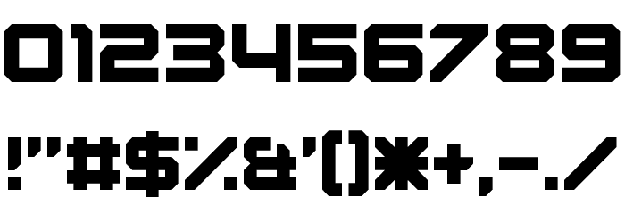 Astrolab Regular Font OTHER CHARS