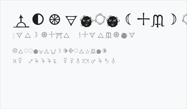 Astrological Business Card