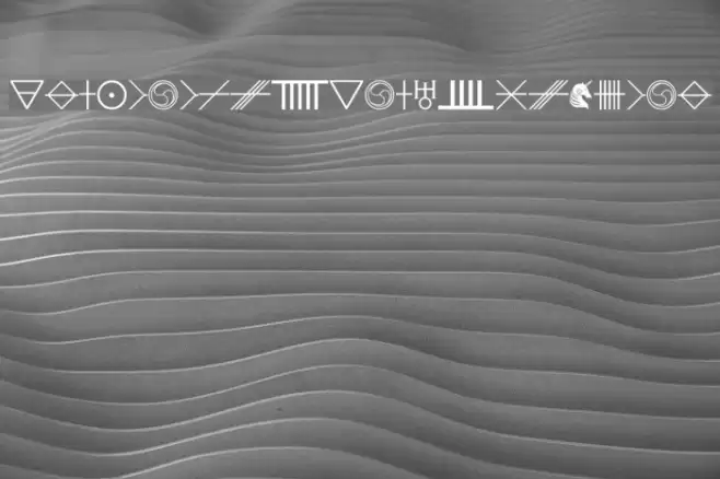 AstrologyCelticSymbols Font examples