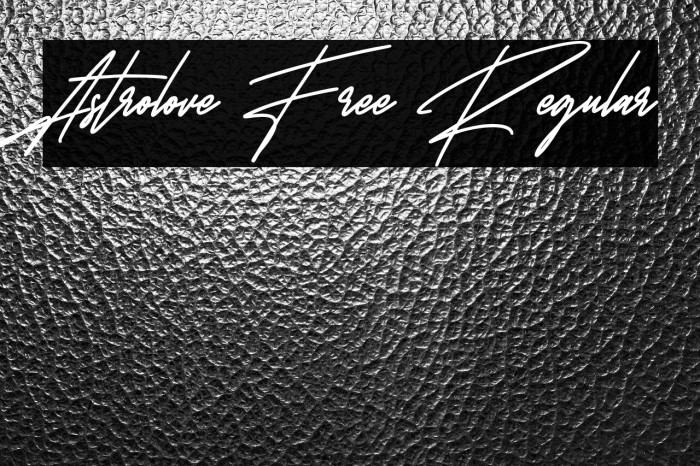 Astrolove Free Regular Example 3