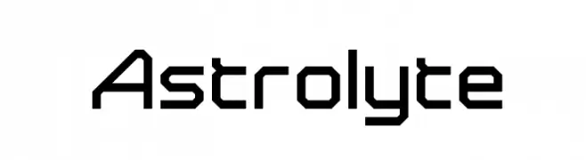 Astrolyte  les polices de caractères gratuit tlcharger