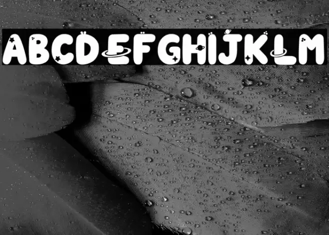 Astromeda PERSONAL USE ONLY! Font examples