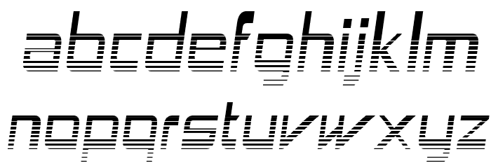 Astron Boy Video Font LOWERCASE