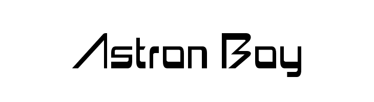 Astron Boy Шрифта