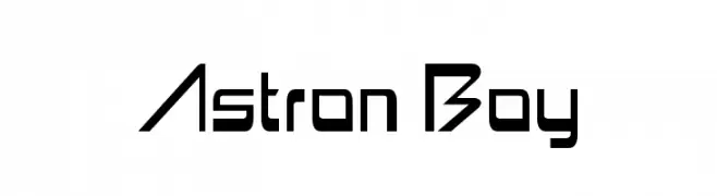 Astron Boy  baixar fontes gratis