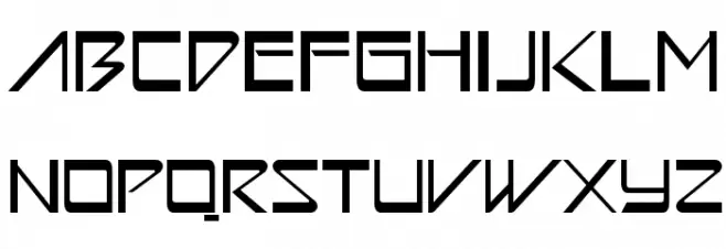 AstronBoy-Regular Font Litere mari