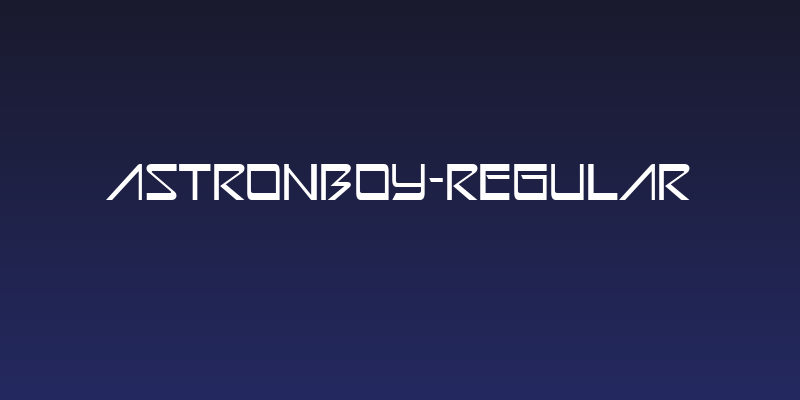 AstronBoy-Regular Social Header