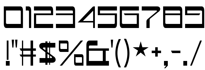 AstronBoyRg-Regular Font OTHER CHARS