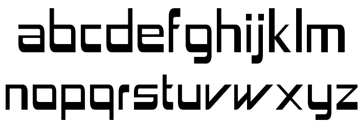 AstronBoyRg-Regular Font LOWERCASE