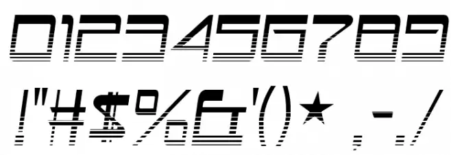AstronBoyVideo-Regular Font OTHER CHARS