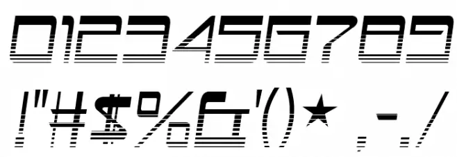 AstronBoyVideo-Regular Font OTHER CHARS