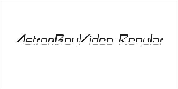AstronBoyVideo-Regular Logo