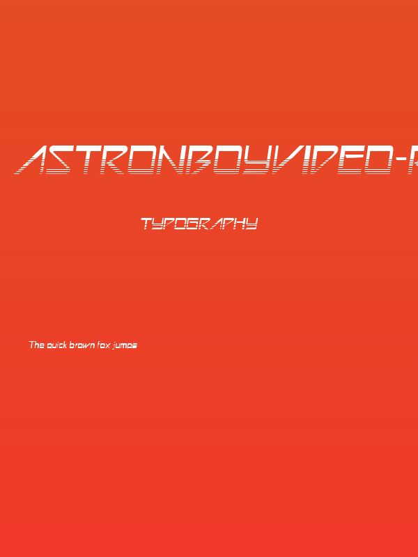 AstronBoyVideo-Regular Poster