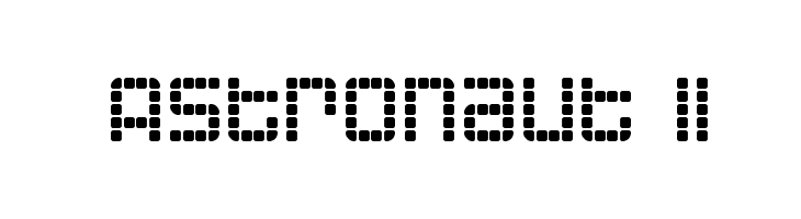 Astronaut II  baixar fontes gratis