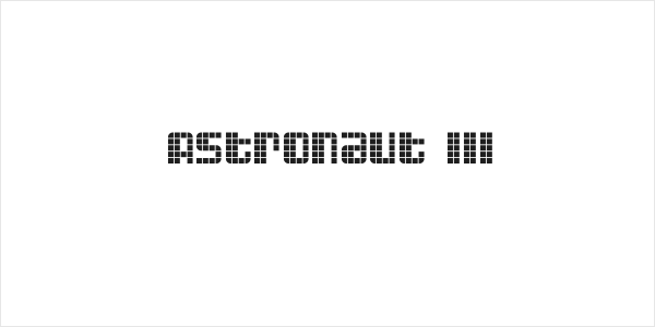 Astronaut III Logo