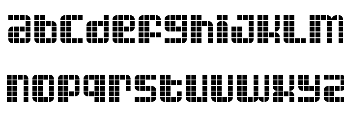Astronaut III Font LOWERCASE