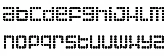 Astronaut II Schriftart Kleinbuchstaben