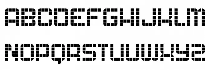 Astronaut Font UPPERCASE