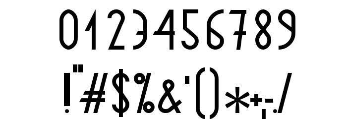 Astronmica Font OTHER CHARS