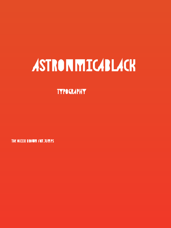 AstronmicaBlack Poster