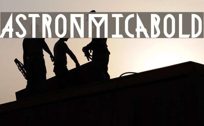 AstronmicaBold Font examples