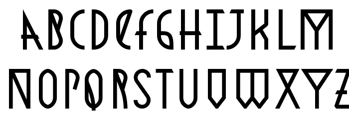 Astronmica Font LOWERCASE
