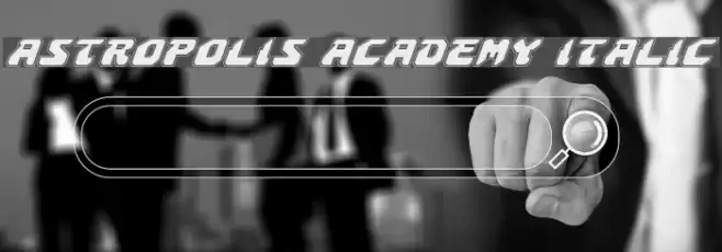 Astropolis Academy Italic フォント examples