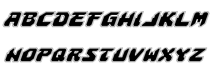Astropolis Academy Italic Font LOWERCASE
