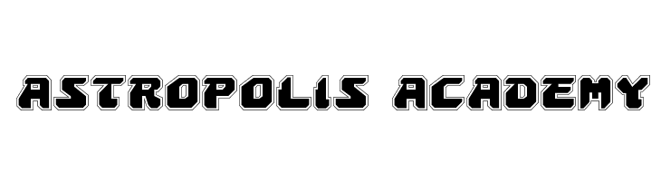 Astropolis Academy  免费字体下载
