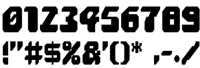 Astropolis Condensed Font OTHER CHARS