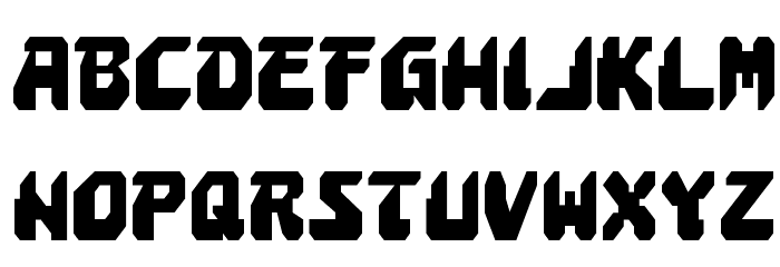 Astropolis Condensed Font LOWERCASE