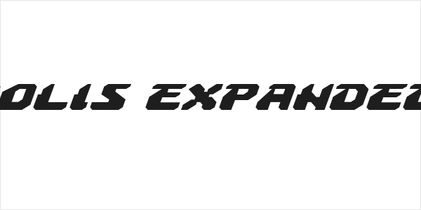 Astropolis Expanded Italic Logo