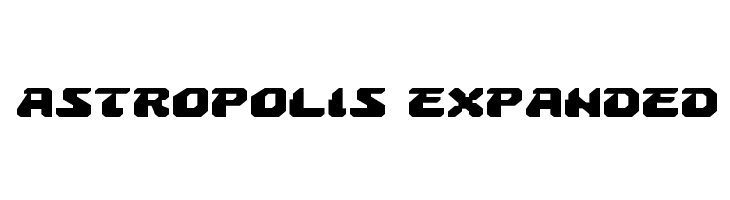 Astropolis Expanded Font