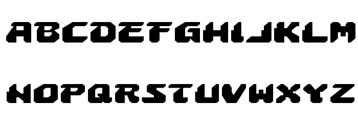 Astropolis Expanded Font LOWERCASE