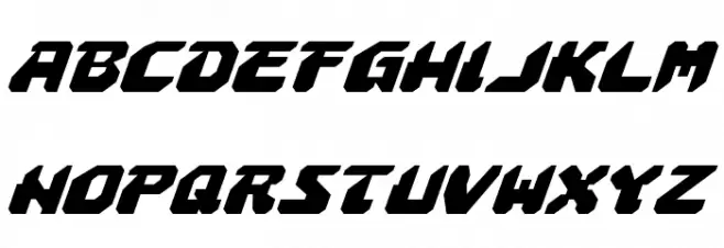 Astropolis Italic 字体 大写
