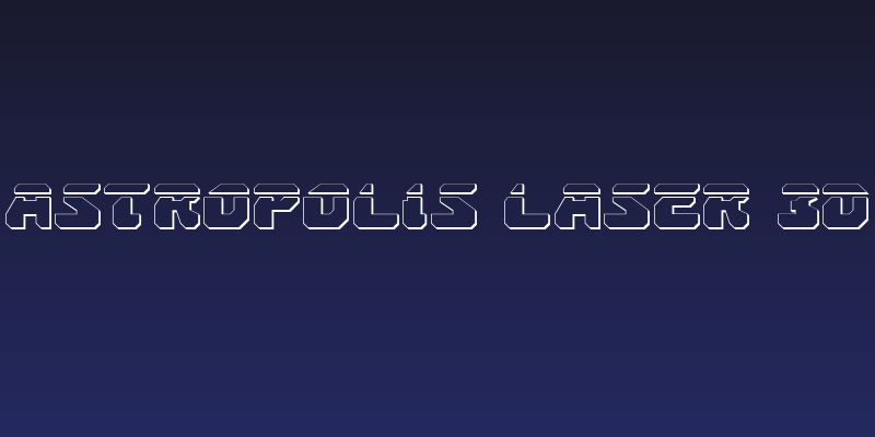 Astropolis Laser 3D Social Header