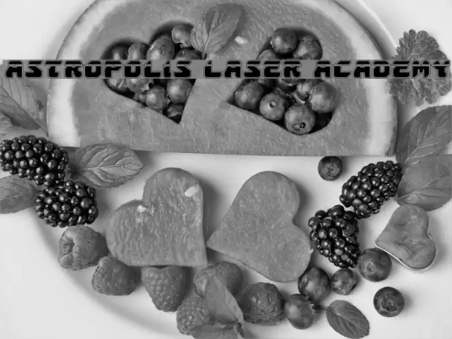 Astropolis Laser Academy Font examples
